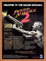 1999 Jagged Alliance 2 PC Original Advertisement / Retro Promo v2