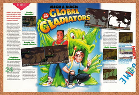 1992 Global Gladiators Genesis Original Advertisement / Retro Promo vr2