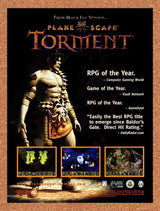 2000 PlaneScape Torment PC Original Advertisement / Retro Promo v5