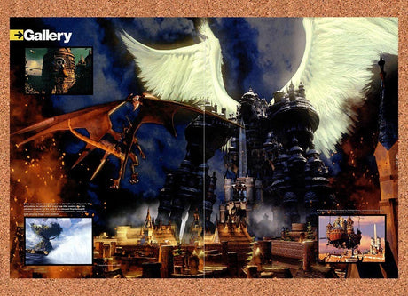 2000 Final Fantasy IX Alexander Original Advertisement / Retro Promo v6