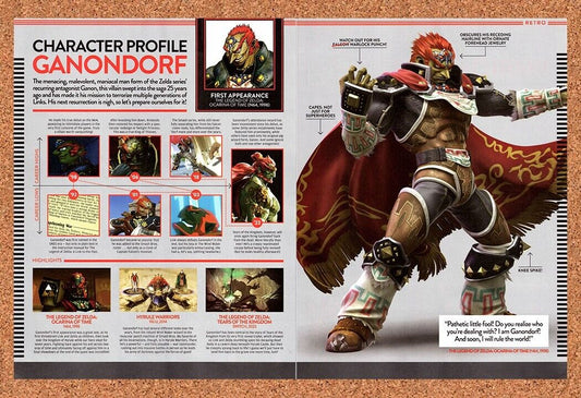 Zelda Tears Of The Kingdom Original 2023 Ad - Ganondorf Character Profile Promo