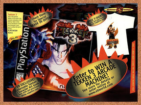 1998 Tekken 3 EB Games Original Advertisement / Retro Promo v4
