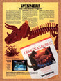 1989 Designasaurus Amiga Original Advertisement / Retro Wall Art v1