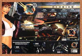 Original 2006 X3 Reunion PS2 Vintage Print Ad - Video Game Promo Wall Art