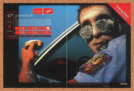 GameShark PC Original 2000 Ad Authentic Funny Game Enhancer Video Game Promo