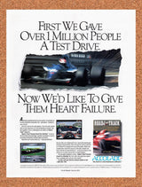 1992 Road & Track Presents Grand Prix Unlimited MS-DOS Original Ad / Promo v1