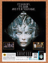 1995 Darkseed Sega CD Original Advertisement / Retro Wall Art v1