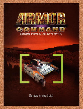 1998 Armor Command PC Original Advertisement / Retro Promo v1