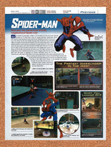 2000 Spider-Man PS1 Original Advertisement / Retro Promo vr2