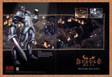 Diablo II PC v4 Original 2002 Ad Authentic Blizzard Paladin Video Game Promo