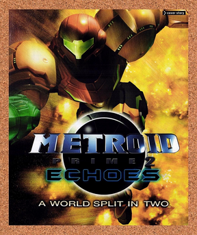 2004 Metroid Prime 2 Echoes GameCube Original Advertisement / Retro Promo vr3