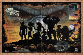 1998 Wild 9 PS1 Original Advertisement / Retro Wall Art v2