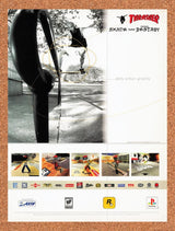 1999 Thrasher Skate And Destroy PS1 Original Advertisement / Retro Promo v2