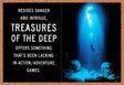 1997 Treasures Of the Deep PS1 Original Advertisement / Retro Promo v1
