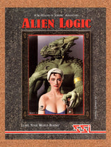 1994 Alien Logic A Skyrealms Of Jorune Adventure DOS Original Ad / Wall Art v1