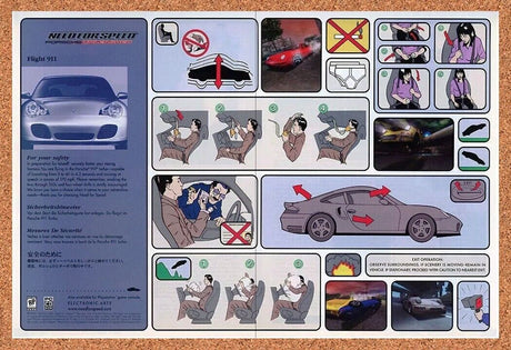Need For Speed Porsche Unleashed PC Original 2002 Ad Authentic Video Game Promo