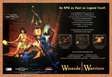 Wizards And Warriors PC Original 2002 Ad Authentic Retro RPG Video Game Promo v1
