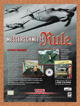 1998 Luftwaffe Commander PC Original Advertisement / Retro Promo v1