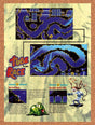 1995 Earthworm Jim Tube Race Map Original Advertisement / Retro Wall Art v17