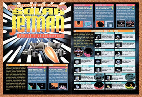 1990 Solar Jetman NES Original Advertisement / Retro Wall Art v1