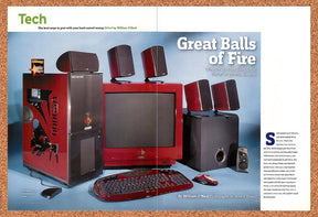 2002 VoodooPC Egad Review Original Advertisement / Retro Promo vr1