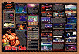 1994 Osu Karate Club Famicom Original Advertisement / Retro Promo vr1