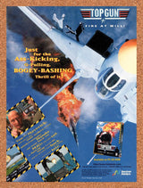 1996 Top Gun Fire At Will PC Original Advertisement / Retro Wall Art v1