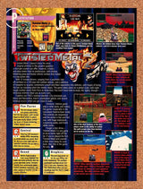 1997 Twisted Metal 2 PS1 Original Advertisement / Retro Promo vr1