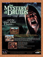 2001 The Mystery Of The Druids PC Original Advertisement / Retro Wall Art v1