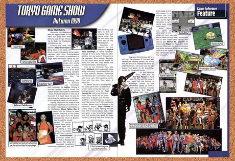 1999 Tokyo Game Show Original Advertisement / Retro Wall Art v2