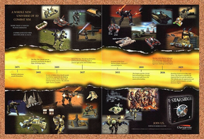 Starsiege Tribes PC Original 2000 Print Ad Authentic MMO Video Game Art Promo