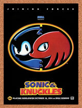 1994 Sonic & Knuckles Genesis Original Advertisement / Retro Promo v2