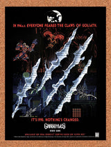 1995 Gargoyles The Video Game Genesis Original Advertisement / Retro Wall Art v1
