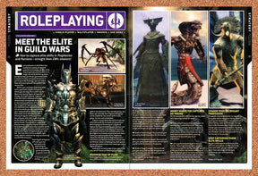 2006 Guild Wars Prophecies And Factions PC Original Advertisement / Promo vr1