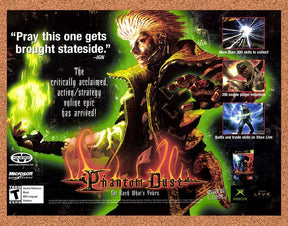 2005 Phantom Dust Xbox Original Advertisement / Retro Promo v1