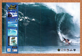 2000 Surf Riders PS1 Original Advertisement / Retro Promo v1