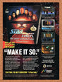 1995 Star Trek The Next Generation A Final Unity PC Original Ad / Promo v2