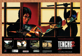 2000 Tenchu 2 Birth Of Stealth Assassins PS1 Original Advertisement / Promo 2