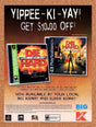 Die Hard Trilogy PS1 Original 2000 Vintage Ad - K-Mart Video Game Rebate Promo
