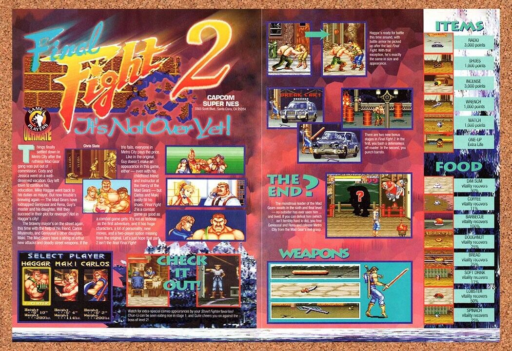 2004 [Game Name] PS2 Original Advertisement / Retro Wall Art