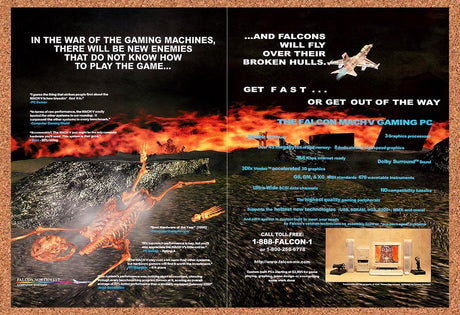 1996 Falcon Northwest Mach V  In The War Of The. Ad Original Ad / Promo v4
