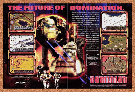 1997 Dominion PC Original Advertisement / Retro Promo v2