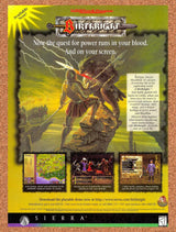 1997 Advanced Dungeons & Dragons Birthright PC Original Ad / Retro Promo v1