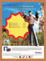 2006 Serious Sam II Antec Neo HE 550 Original Advertisement / Retro Promo v3