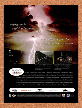 1999 Flight Unlimited III PC Original Advertisement / Retro Promo v1