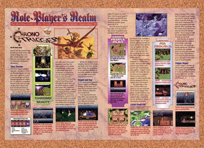 1995 Chrono Trigger SNES Original Advertisement / Retro Promo vr1