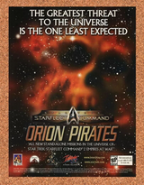 Star Trek Starfleet Command Orion Pirates PC Original 2003 Ad Authentic Promo v1