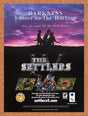 Settlers IV 4 PC Original 2002 Ad Authentic RTS City Build Video Game Promo