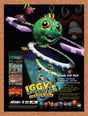 1998 Iggys Reckin Balls N64 Original Advertisement / Retro Wall Art v1