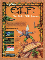 1992 Elf Amiga Original Advertisement / Retro Wall Art v1
